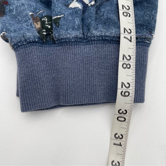 Vtg Flannel Northern Reflections One Piece Pajamas Adult Large Open Backside - Picture 12 of 14